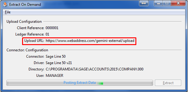 Extract On Demand URL
